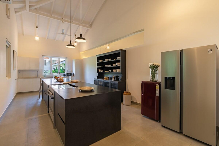 Kitchen, Ukiyo Villa Nora 4Bhk w/ Private Pool, North Goa