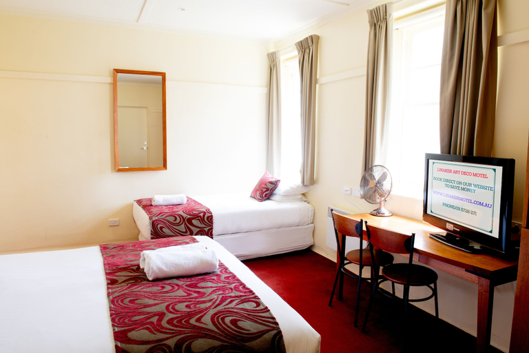 Bedroom 4, Linaker Art Deco Motel, Indigo - Pt A