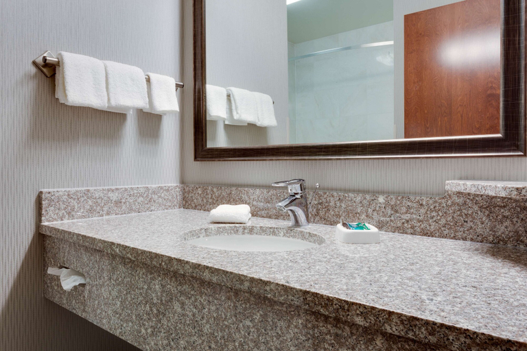 Bathroom 4, Drury Inn & Suites St. Louis O'Fallon, IL, Saint Clair