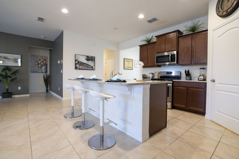 Private kitchen 2, Gorgeous 5Bd w/ Pool & Jacuzzi @ Solterra Resort 6071, Polk