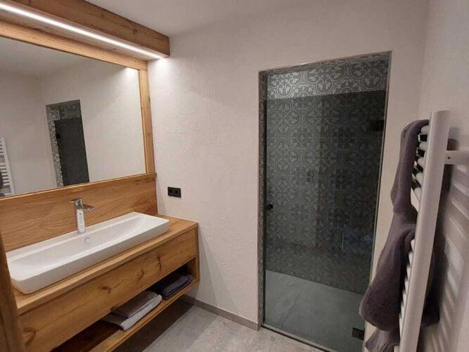 Bathroom 3, Chalet in Grosskirchheim with sauna and hot tub, Spittal an der Drau