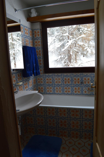 Bathroom 4, Apartments Chesa Guardaval, Maloja