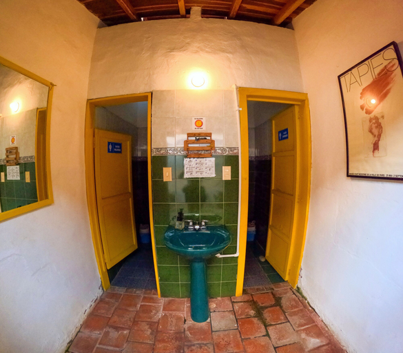 Bathroom, Hostal Trip Monkey Barichara - Hostel, Barichara