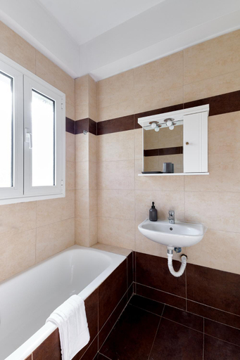 Bathroom 2, Art Lesvos Villa, North Aegean