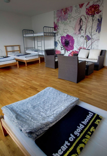 Bedroom 3, Heart of Gold Hostel Berlin, Berlin