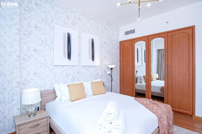 Bedroom 3, bnbmehomes |Enjoy seeing the Luxury Yachts - B67, Dubai