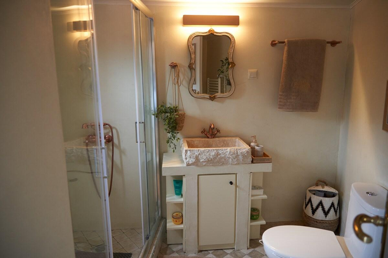 Bathroom 3, DandyVillas Dimitsana|charming 2story|2 fireplaces, Peloponnese