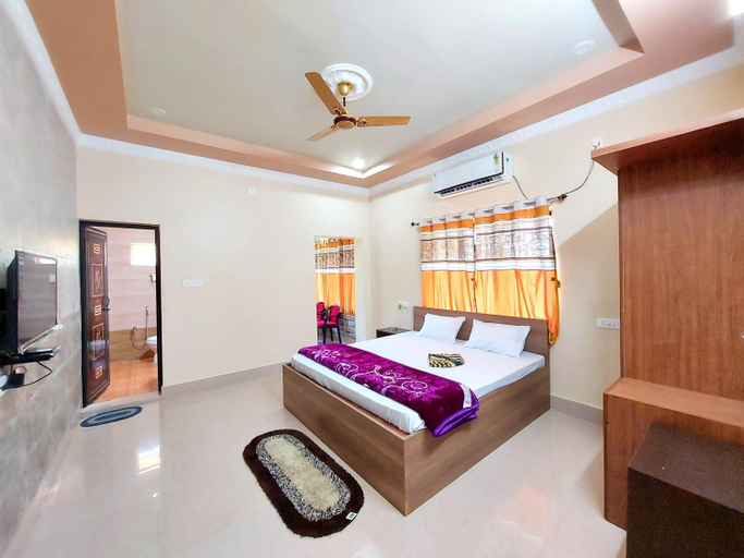 Bedroom 3, Aappayan Guest House & Restaurant, Santiniketan, Birbhum