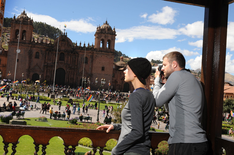 View from property 5, El Virrey at Plaza de Armas by Katari, Cusco