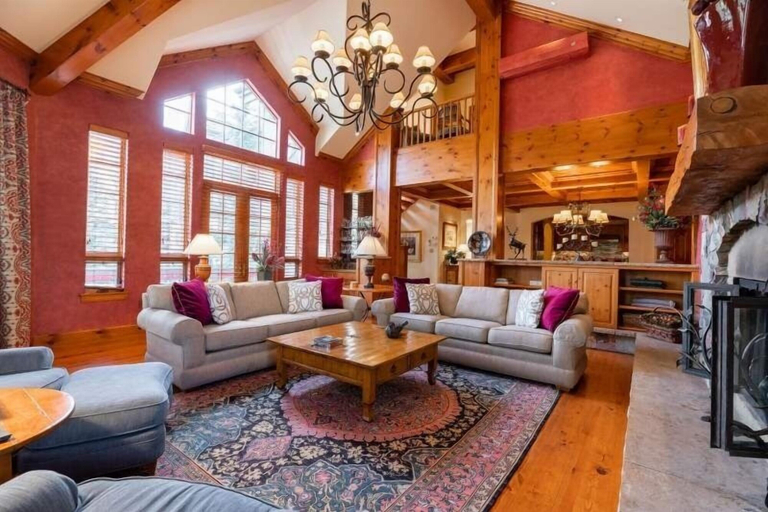 Living area 3, Townhome in Beaver Creek with Mountain View by RedAwning, Eagle