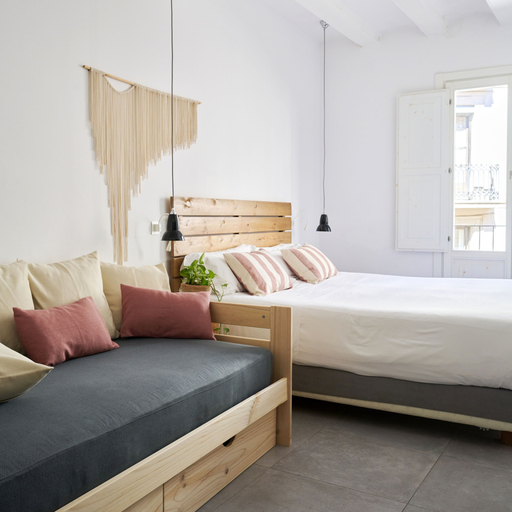 Room 4, Eco Boutique Hostal Grau, Barcelona