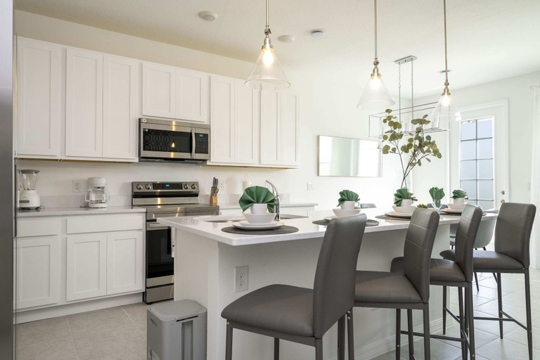 Private kitchen 3, Stunning 3Bd With Game Room @ Enclaves Resort 1021, Polk
