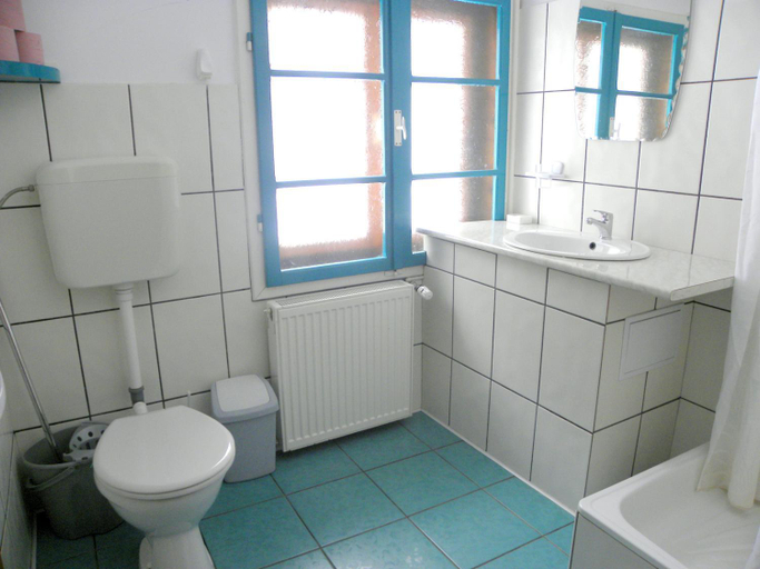Bathroom 2, Rustic House, Curatele