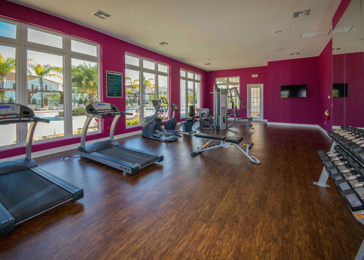 Gym, Marvelous 4 Bd Close To Disney At West Lucaya 8959, Osceola