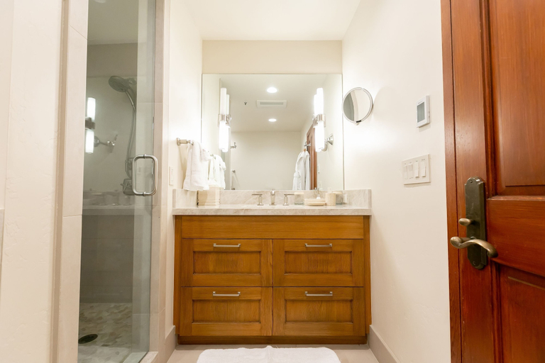 Bathroom 4, Deluxe King Room Hotel Room by RedAwning, Summit