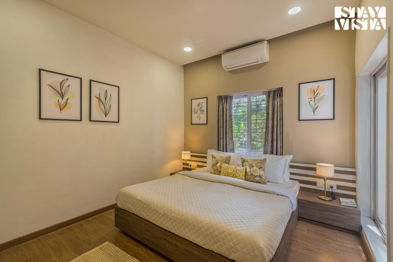 Bedroom 2, StayVista at Silver Grove, Nashik