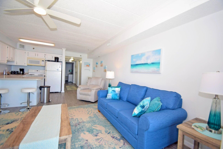 Living area 4, Marigot Beach 705 1 Bedroom Condo by RedAwning, Worcester