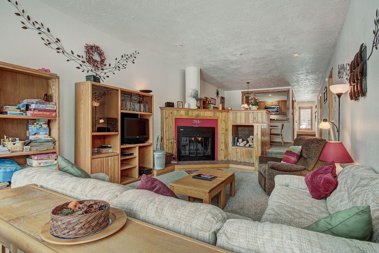 Living area 2, 2062 The Pines 2 Bedroom Condo by RedAwning, Summit