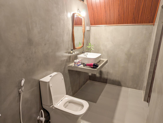 Bathroom 3, Wooden Cabana Sigiriya, Dambulla