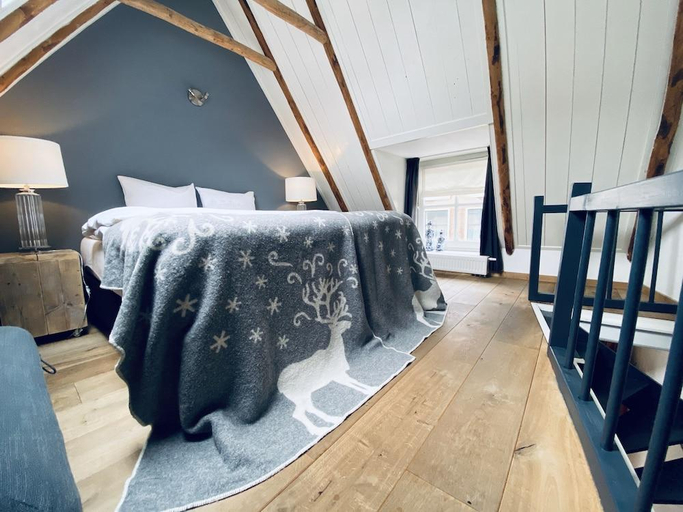Bedroom 3, City Guesthouse De Rozenboom, Leeuwarden