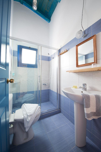 Bathroom 4, Kerame Studios & Apartments, North Aegean
