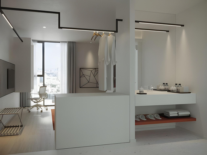 Bathroom 4, Maybis Hotel, Bang Phli