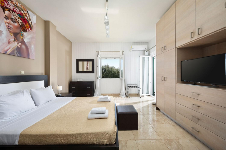 Bedroom, Villa Mediterranean View, Ionian Islands