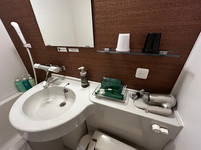 Bathroom 5, Hotel Route Inn Toyohashi Ekimae, Toyohashi