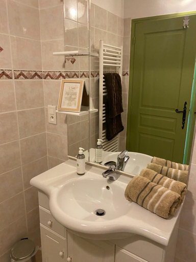 Bathroom 2, LE GOLURET Chambres & Table d'hotes - Espace Bien Etre, Aube