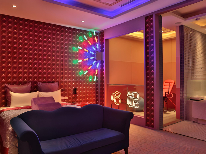 Bedroom 2, You Want Motel, New Taipei City