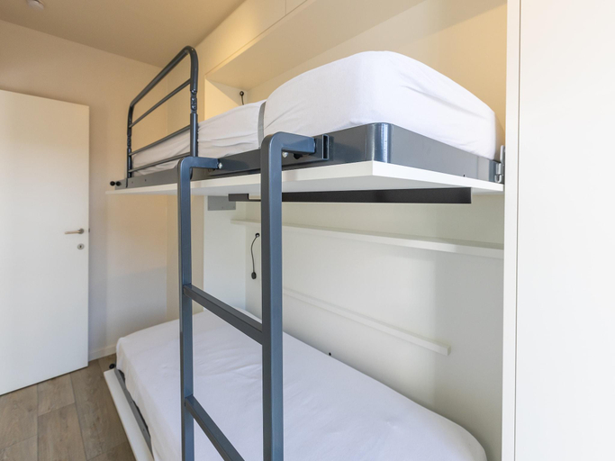 Bedroom 2, Duplex apartment near the sea, West-Vlaanderen
