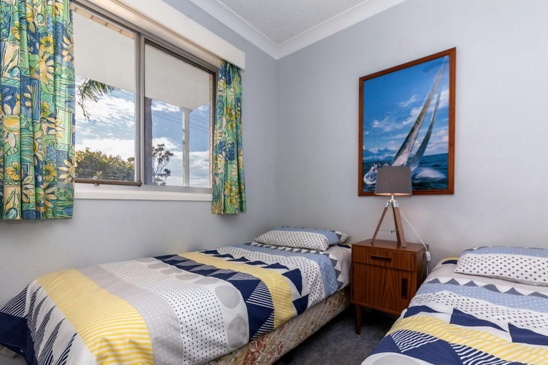 Bedroom 2, 2-Bedroom Apartment -Castaways, Unit 1, Port Stephens