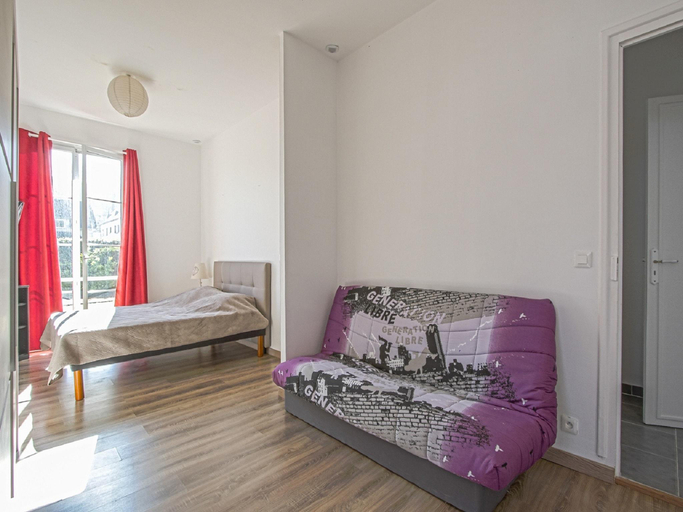 Bedroom, Coastal Comfort in Normandy, Calvados