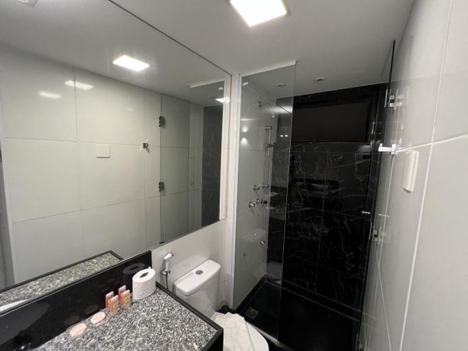 Bathroom 5, Iracema Residence Hotel Flat, Fortaleza