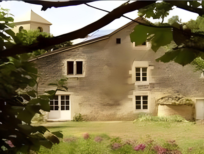 Exterior view, La Grange a Nicolas, Jura