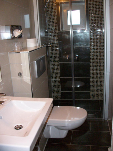 Bathroom 4, Adam Hotel - Giesen, Hildesheim
