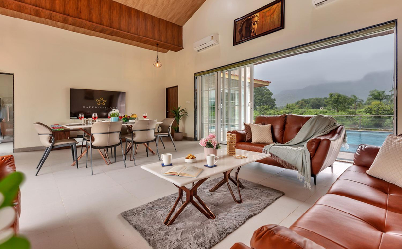 View, SaffronStays Riverdeck Vista, Raigarh