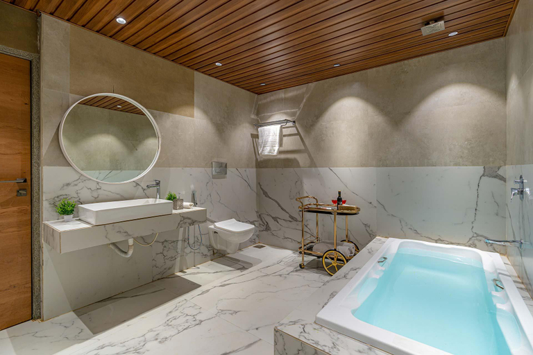 Bathroom 4, StayVista's Amorist Villa - Amidst Greenery, Raigarh