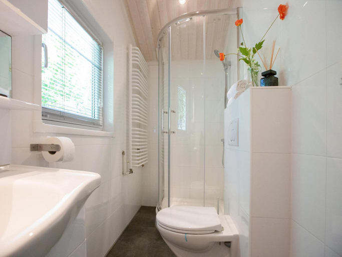 Bathroom 3, Lodge in Brabant with Cozy Covered Terrace, Oirschot