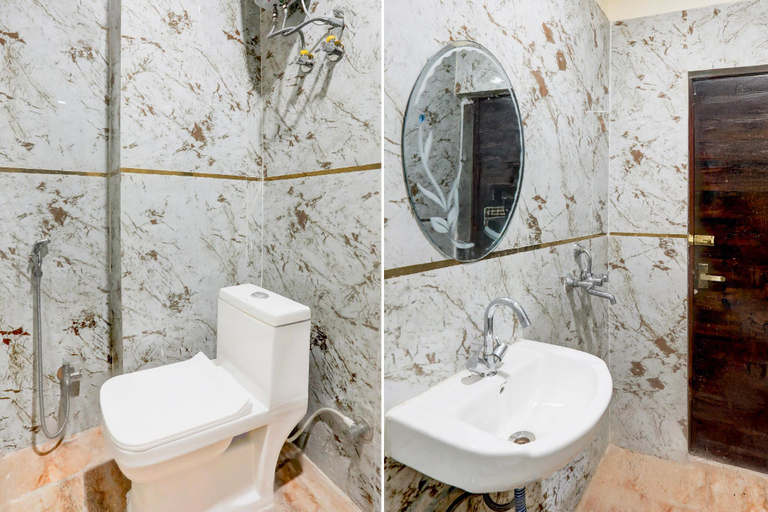 Bathroom, Hotel O Kalyanpur Near IIT Kanpur, Kanpur Nagar