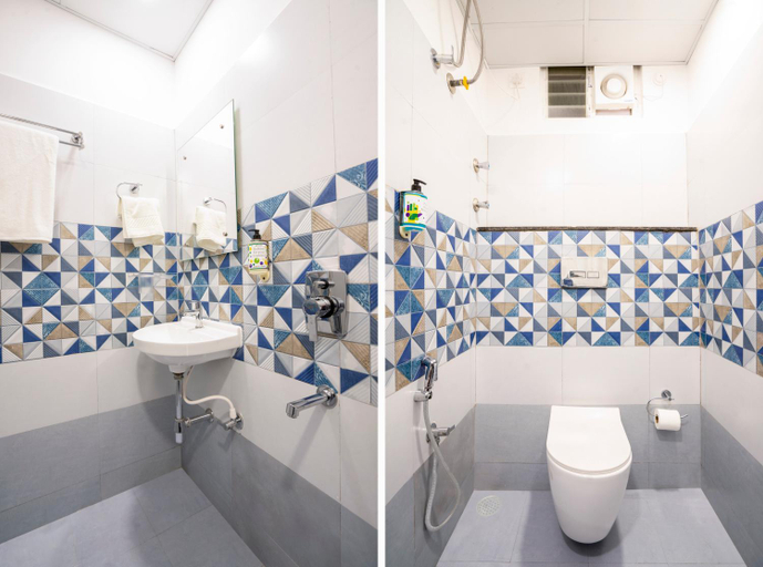 Bathroom 2, Treebo De Alphabet Gachibowli, Hyderabad