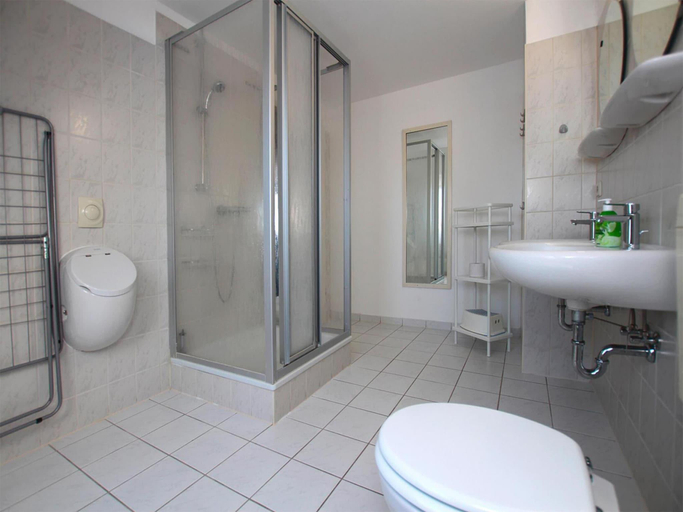 Bathroom 3, Ferienwohnungen am Flacher See, Klocksin, Mecklenburgische Seenplatte