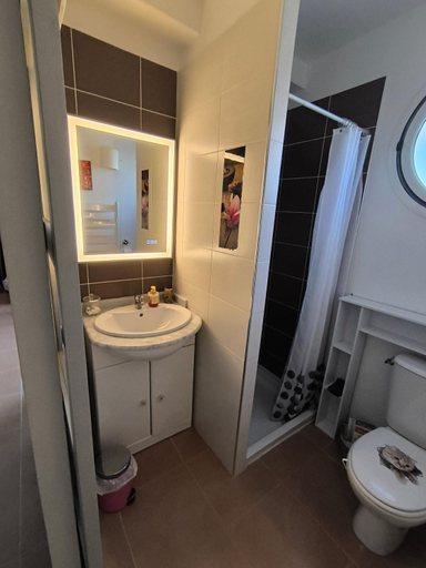 Bathroom 2, Chez Regine, Hérault