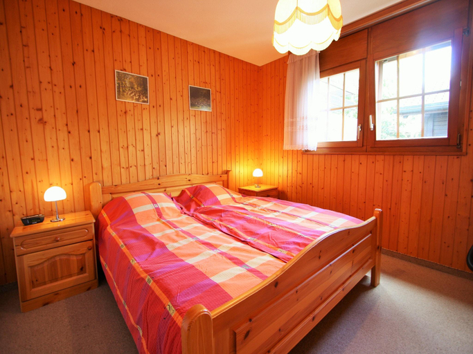 Bedroom, Family Stay in Aletsch Alps, Goms