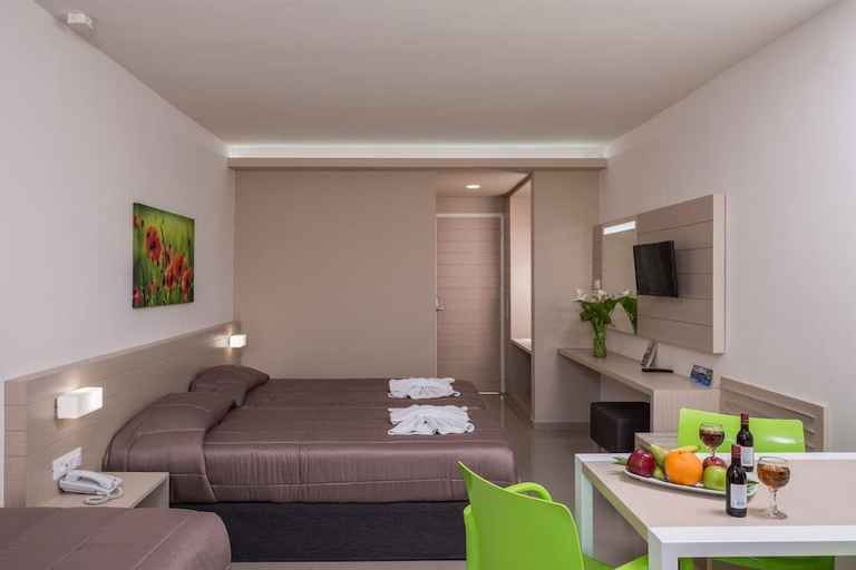 Bedroom 3, Atrion Hotel & Bungalows, Crete