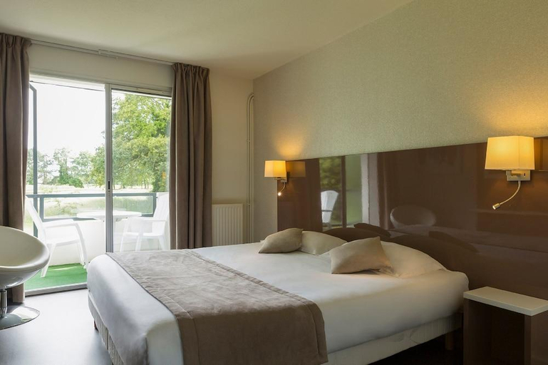 Bedroom 3, Hôtel du Golf de Saint-Laurent,The Originals Relais, Morbihan