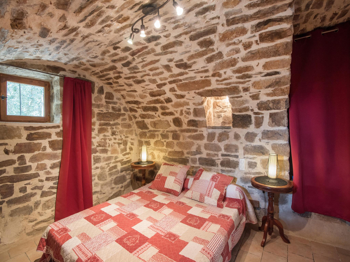 Bedroom 2, Hidden Retreat in Chassiers, Ardèche