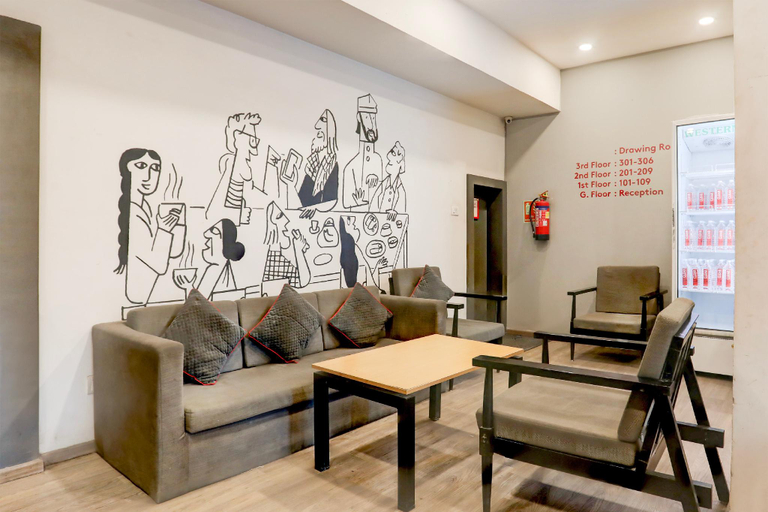 Lobby 3, Super Townhouse Kalmana, Nagpur