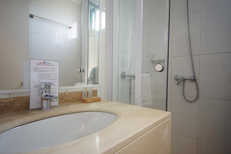 Bathroom 3, Providencia Apart Hotel, Santiago