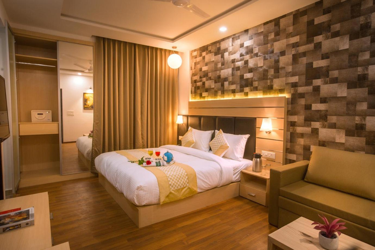 Bedroom 3, Kadamb Spritual Stay, Mathura